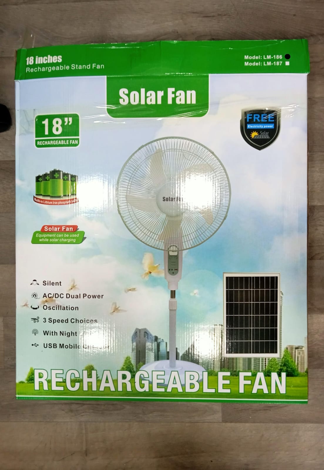 Miniatura 4 de VENTILADOR CON PANEL SOLAR